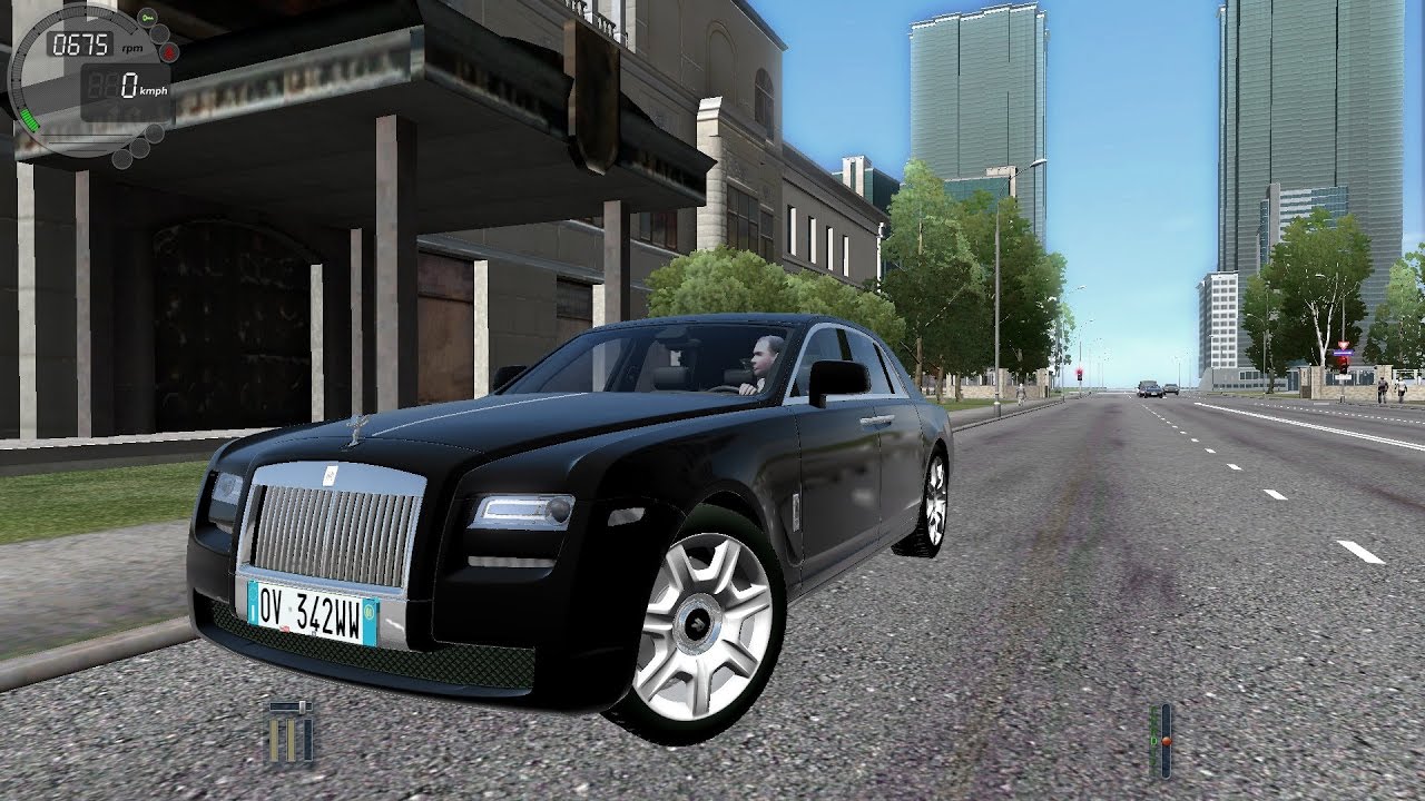 City Car Driving 1.5.2 Rolls-Royce Ghost [G27]