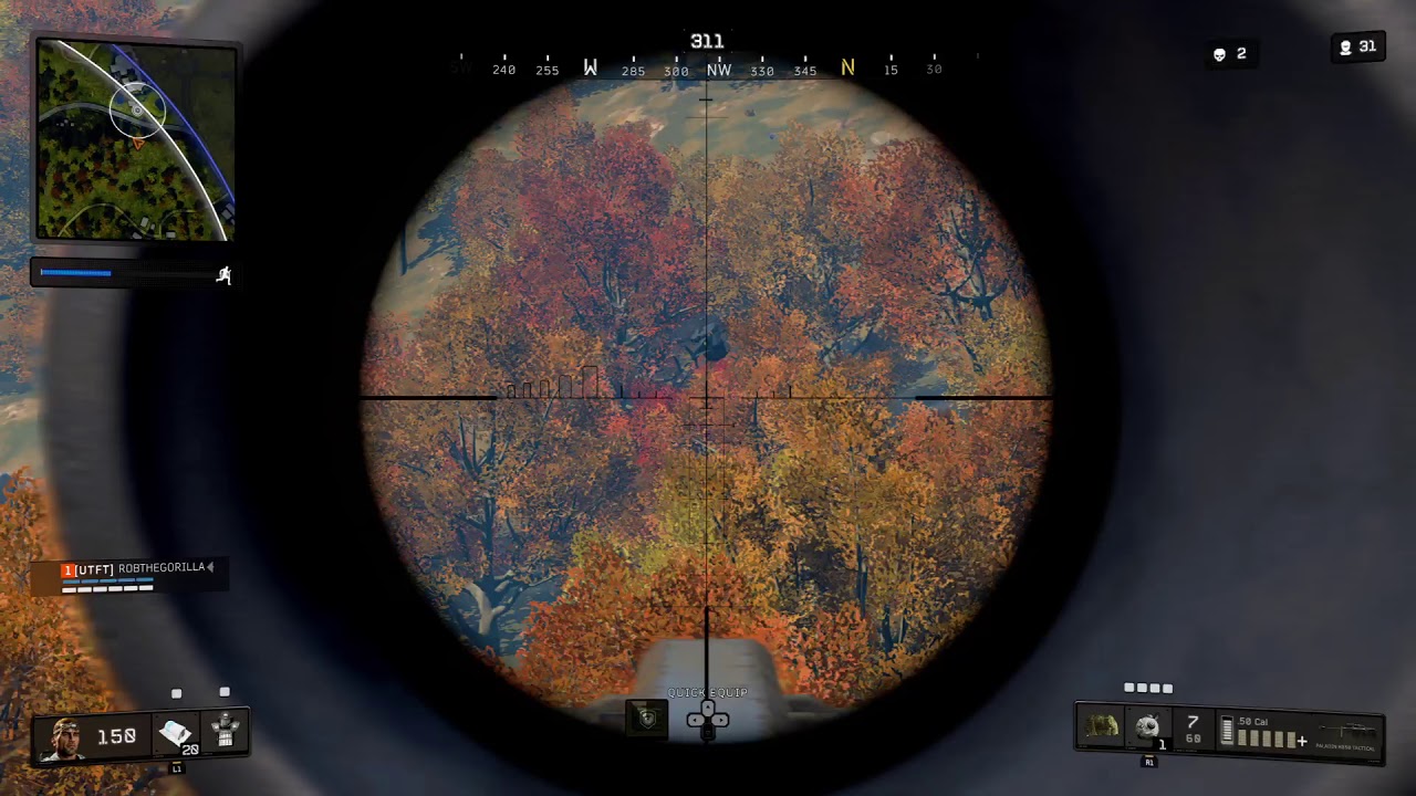 World record BO4 blackout snipe (50cal). 498m