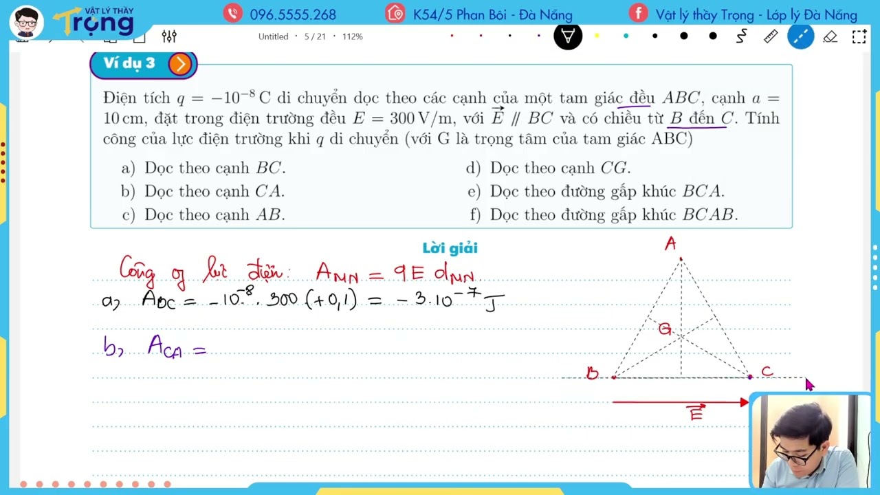 DẠNG 1. CÔNG CỦA LỰC ĐIỆN TRƯỜNG - ĐIỆN TRƯỜNG - VẬT LÝ 11 - CHƯƠNG TRÌNH MỚI - 2026