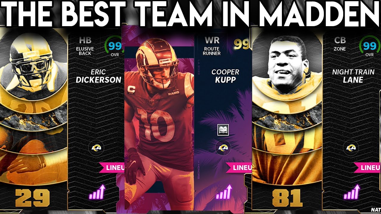 16 99 OVERALL PLAYERS ON THE BEST THEME TEAM! [THE BEST TEAM IN MADDEN #31]