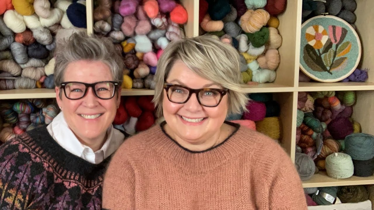 Grocery Girls Knit Episode 177 - Sweater Fails & Fixes, Frank & Bean(i.e)!