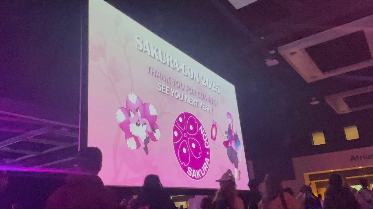 Sakura-Con 2025 Closing Ceremony 🌸