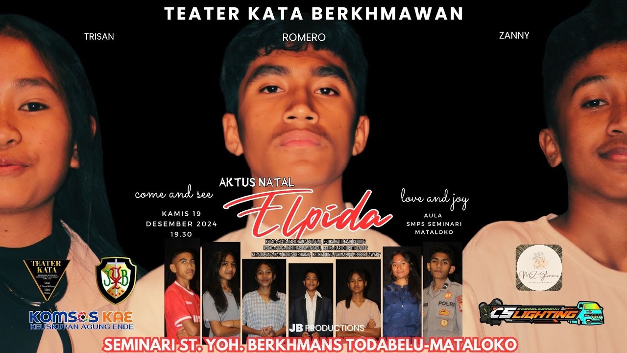 ELPIDA | AKTUS NATAL 2024 - TEATER KATA SEMINARI  ST. YOH. BERKHMANS TODABELU MATALOKO