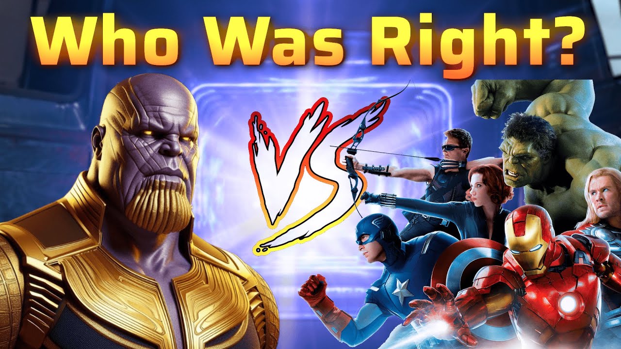 Thanos vs Avengers: Who was right?