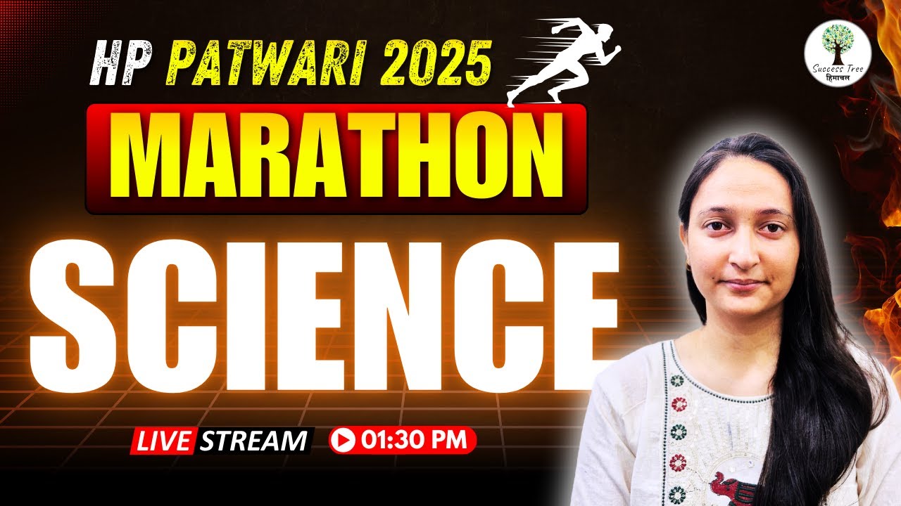 HP Patwari 2025 | Marathon | Science | Naina Ma'am