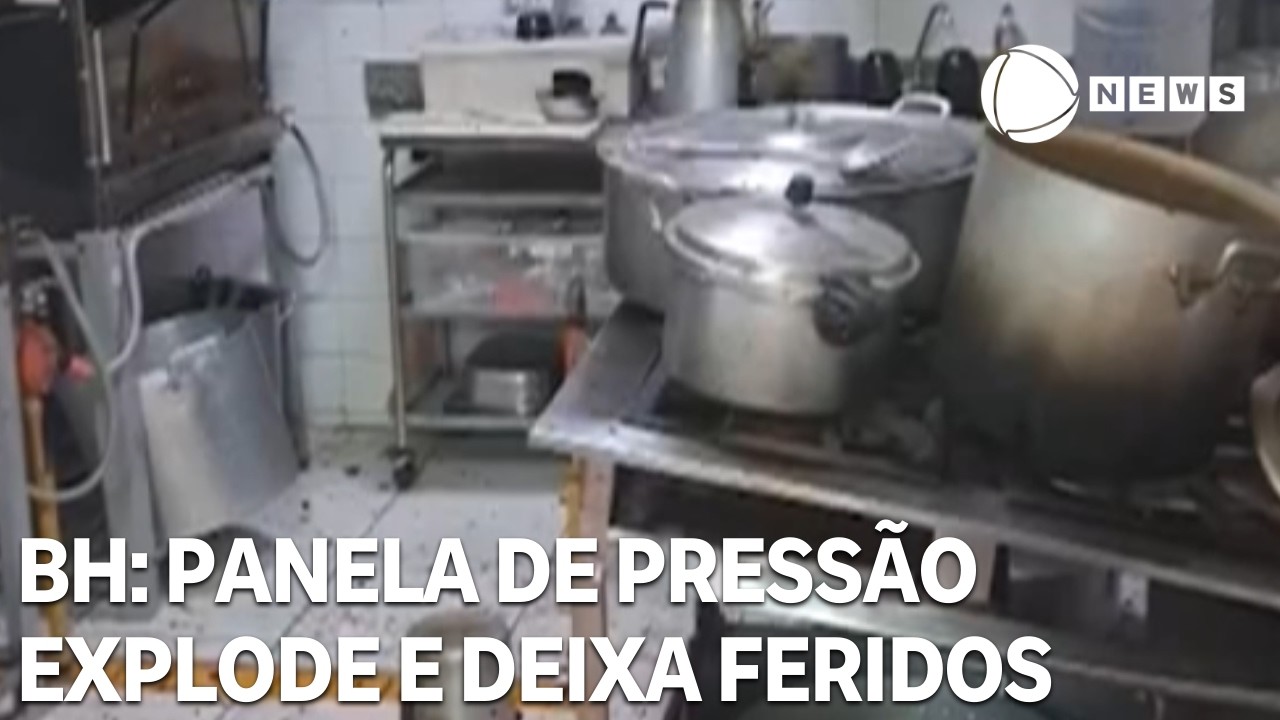 BH: panela de pressão explode e deixa funcionárias de escola municipal feridas