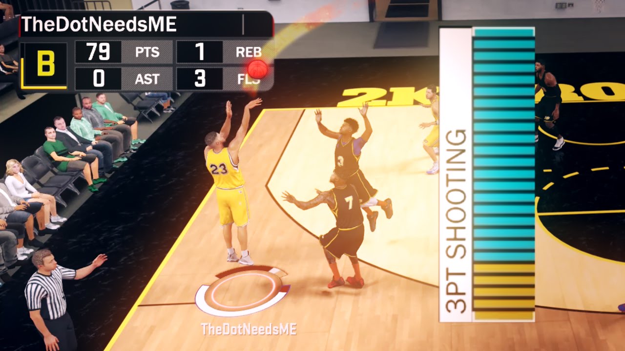 NBA 2K17 - I BROKE THIS GAME!!! 79 POINT GAME!!! SHARPSHOOTER IS A GLITCH!!!