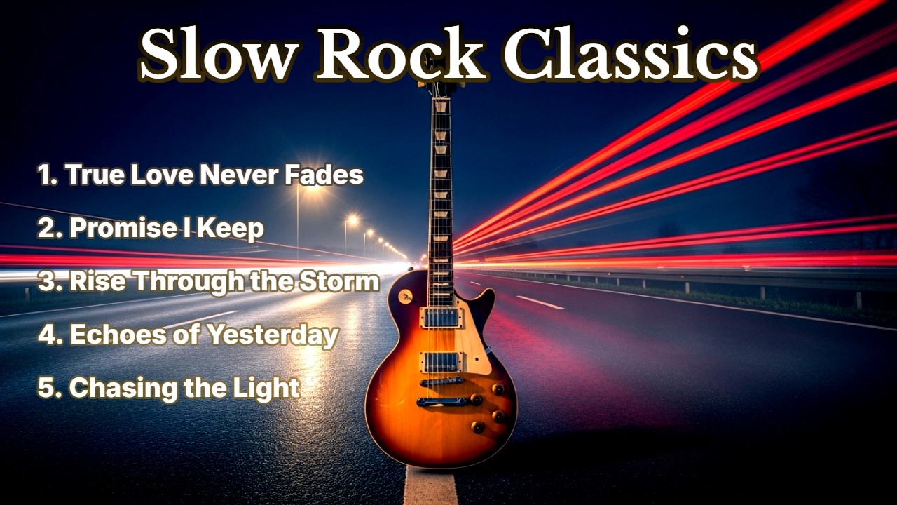 Best Classic Slow Rock Songs of All Time 🎸 Timeless Rock Ballads