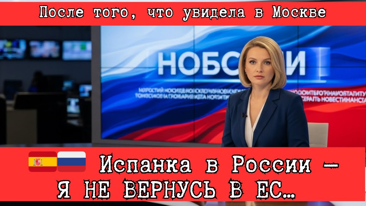 🇪🇸🇷🇺 Испанка в России — Я НЕ ВЕРНУСЬ В ЕС… После того, что увидела в Москве