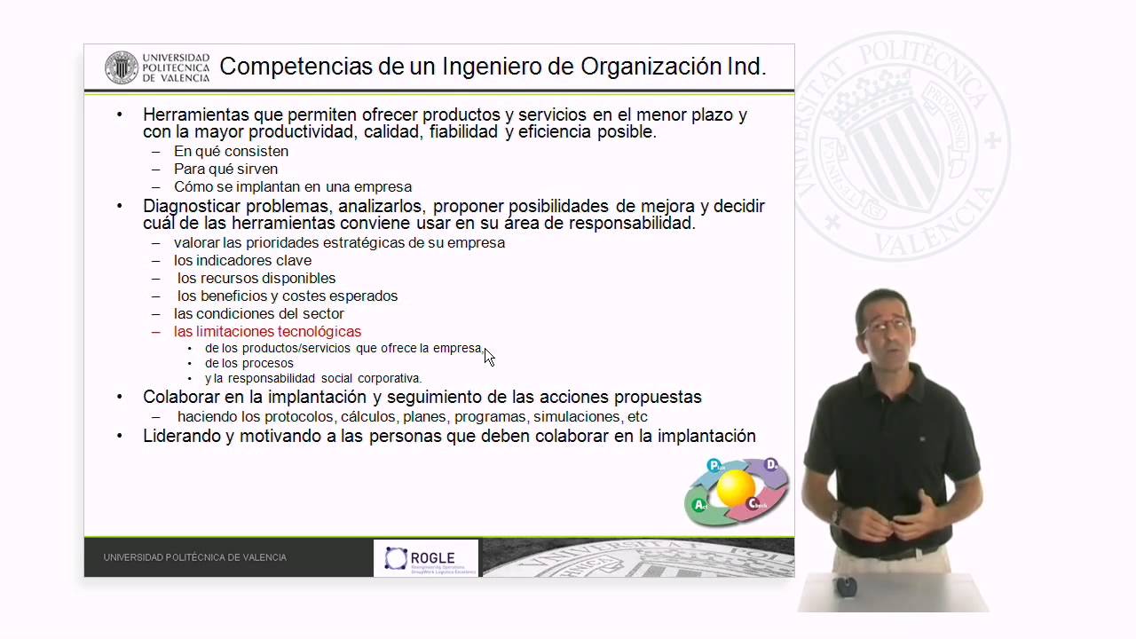 Una visión personal del Ingeniero de Organización Industrial |  | UPV
