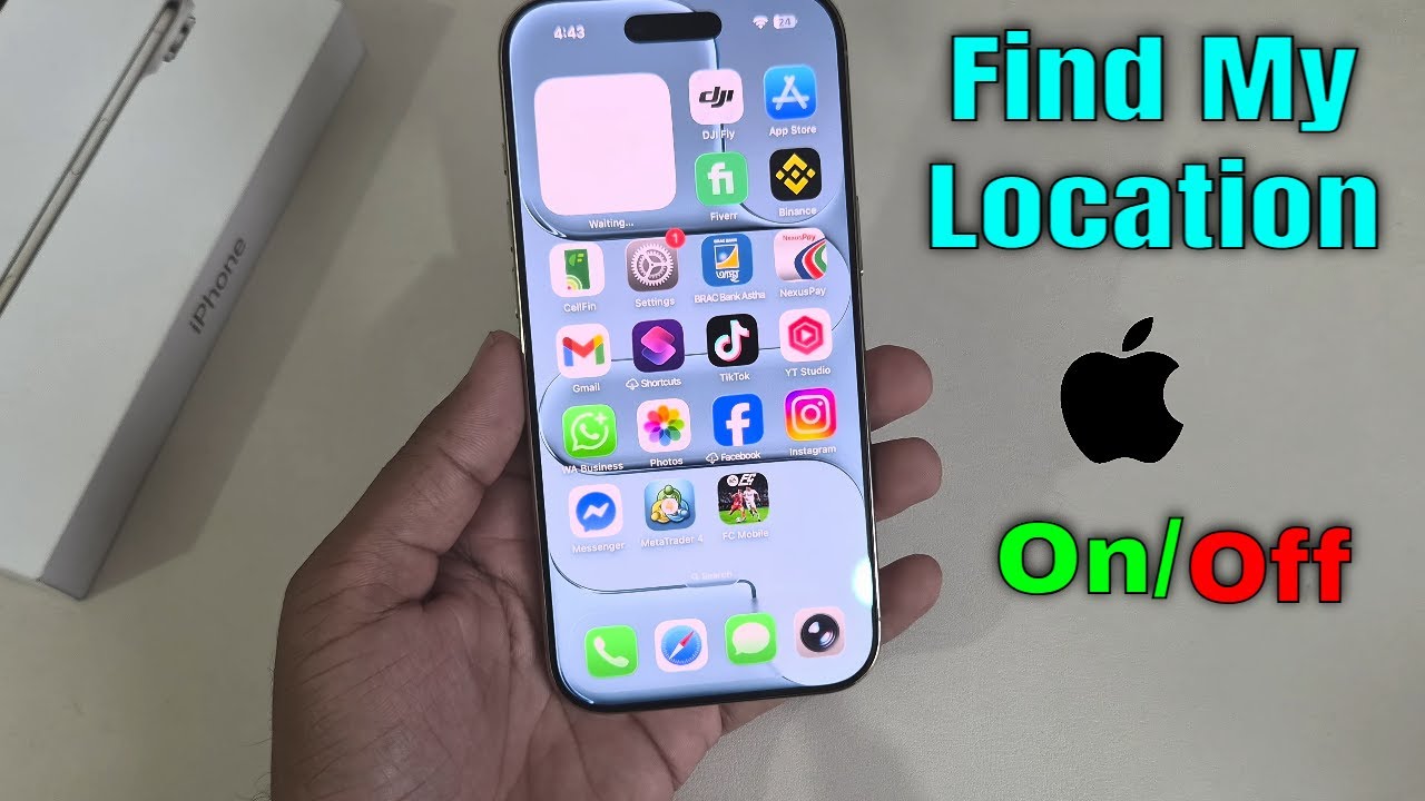 iPhone 17 Air: как включить функцию &laquo;Определить мое местоположение&raquo; на iPhone