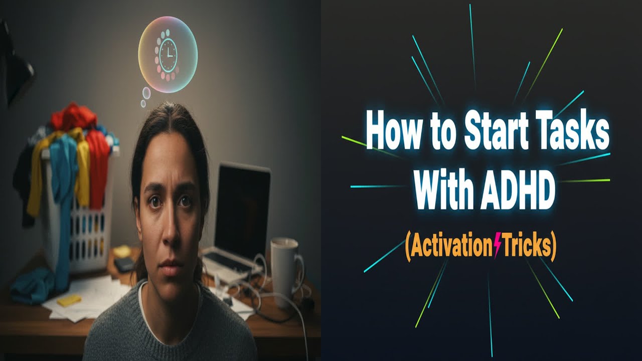 ADHD: How to Start Tasks (Activation Tricks) & Get Unstuck