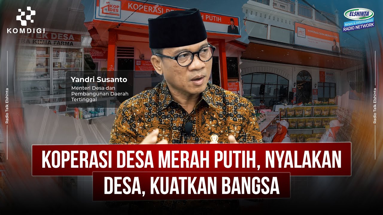 LANGKAH KOPERASI DESA MERAH PUTIH MEMBANGUN DESA LEBIH MAJU DAN PENINGKATAN EKONOMI