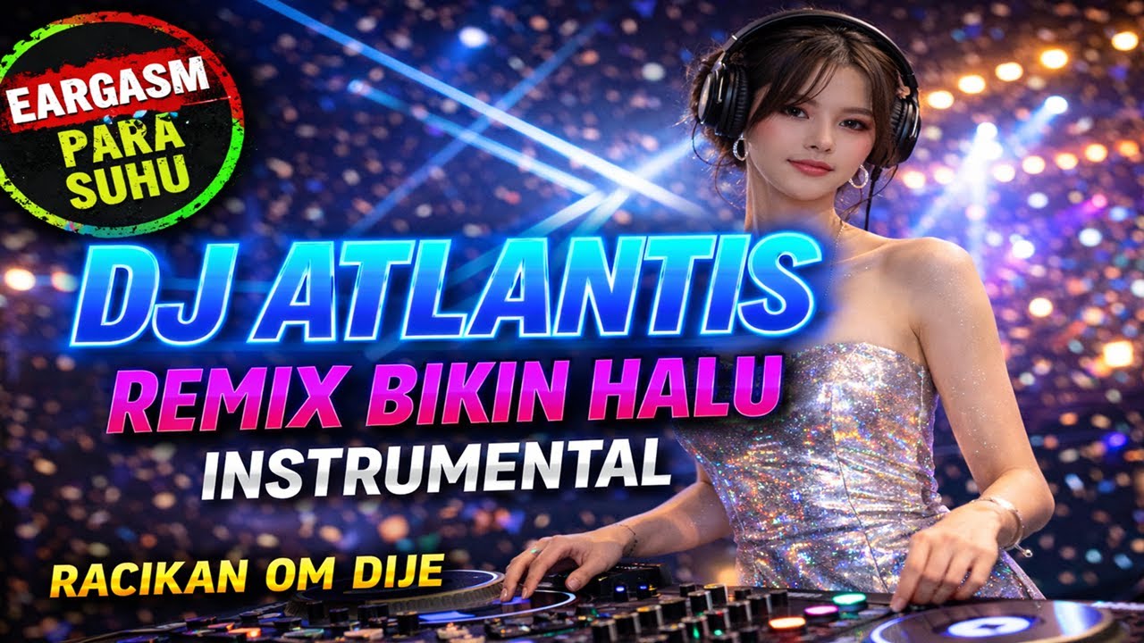 DJ ATLANTIS INSTRUMENTAL 2026 | BIKIN HALU | RACIKAN OM DIJE