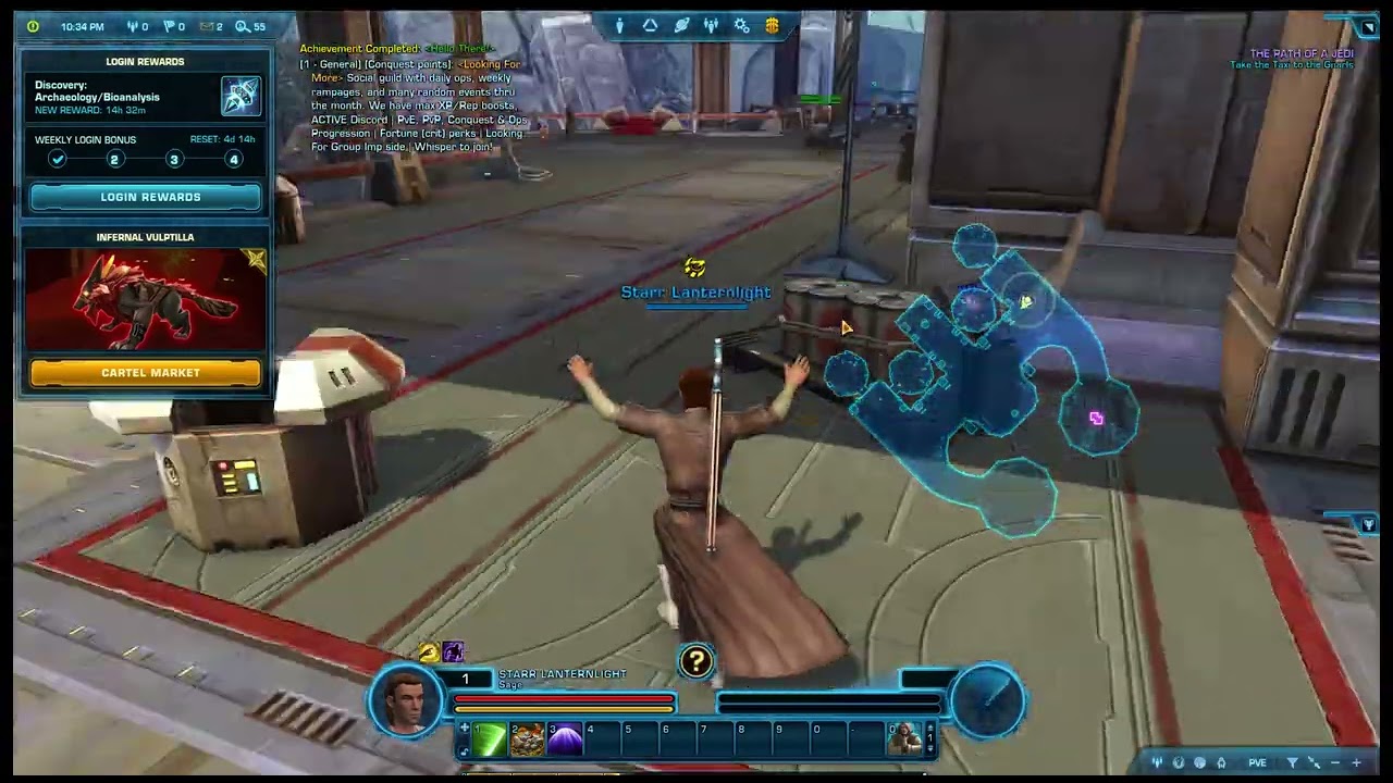 (Ep1) Getting started - Star Wars TOR playthrough #starwars #theoldrepublic  #jedi