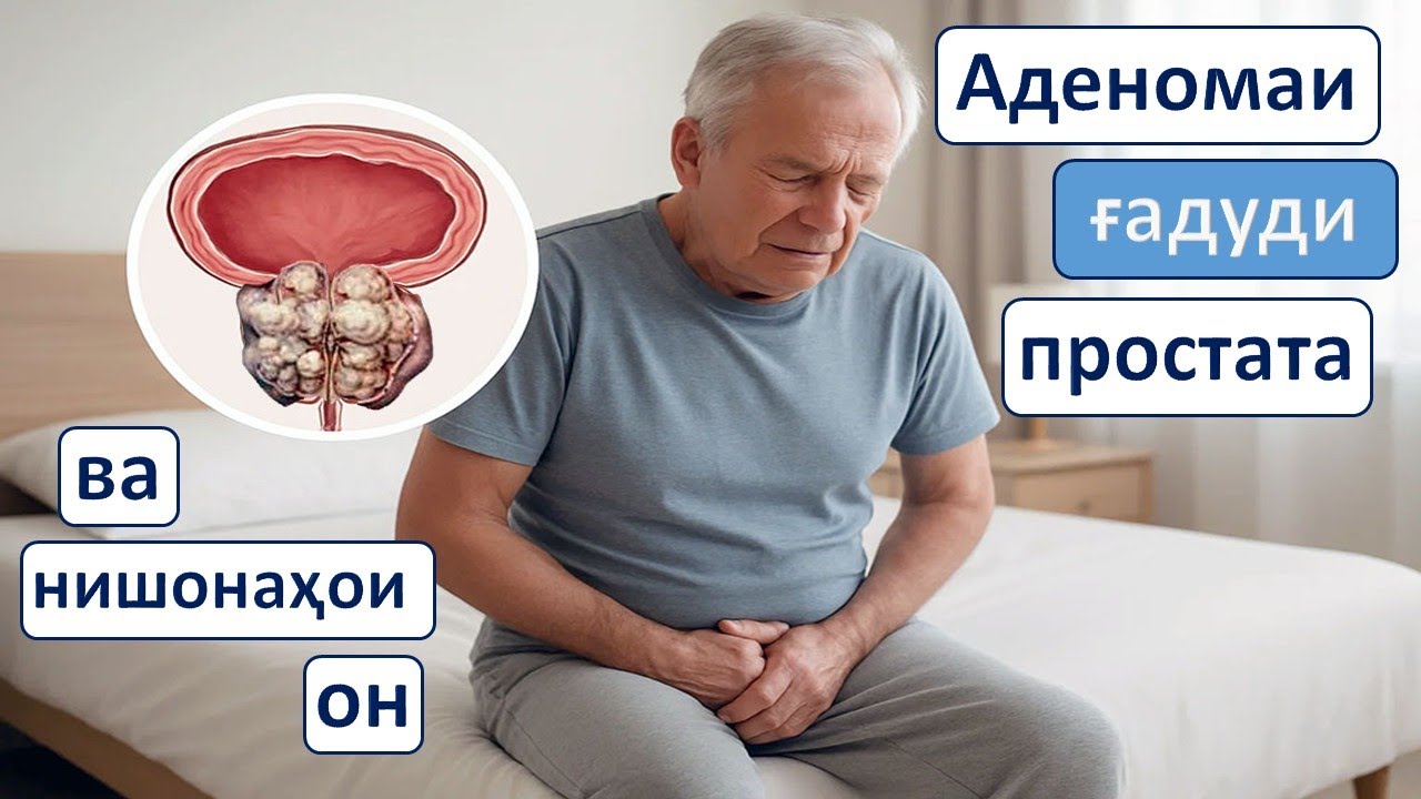 Уролог. Аденомаи простата ва нишонахои он
