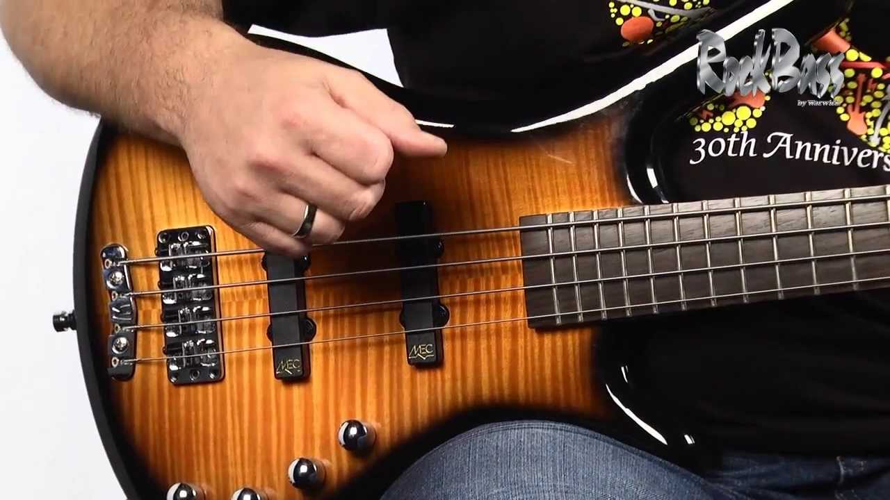 The RockBass Corvette Classic 4-String - with Andy Irvine