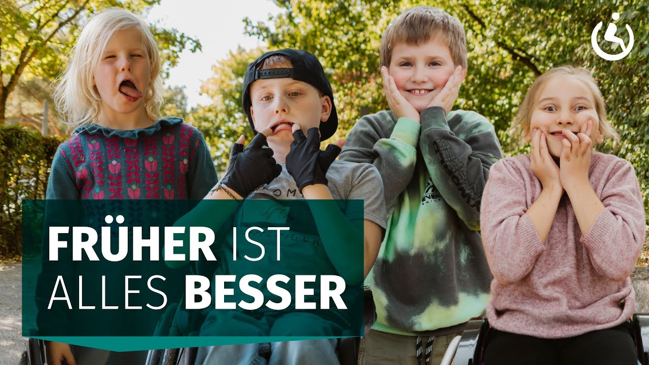 FRÜHER ist alles BESSER - Vier Freunde und ihre Botschaft: Gemeinsam für Inklusion