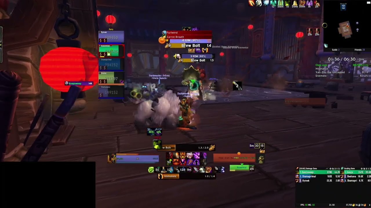 3:54 Stormstout Brewery CM S2 - Warlock pov