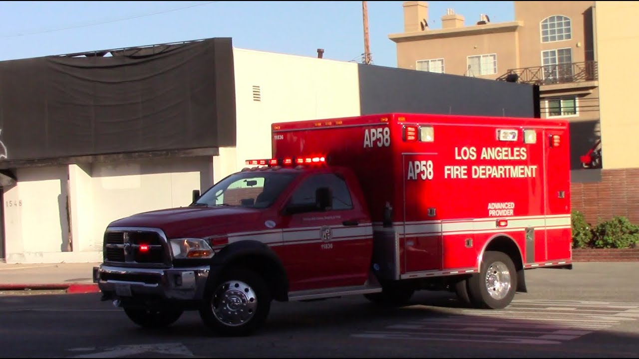 LAFD Advanced Provider 58 Responding