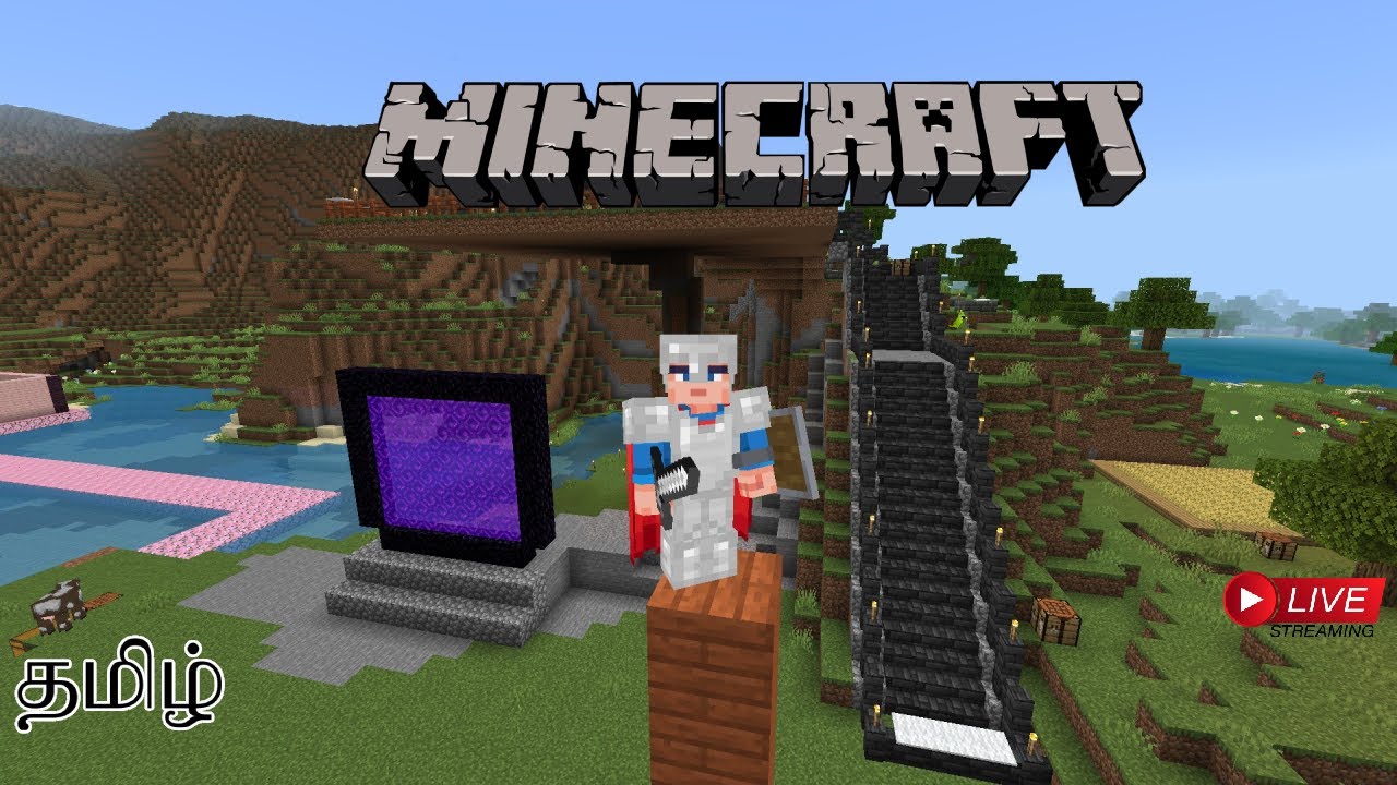 🔴 Minecraft bedrock tamil live