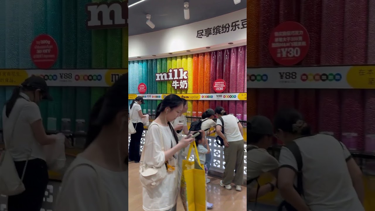 Worlds best M&M store