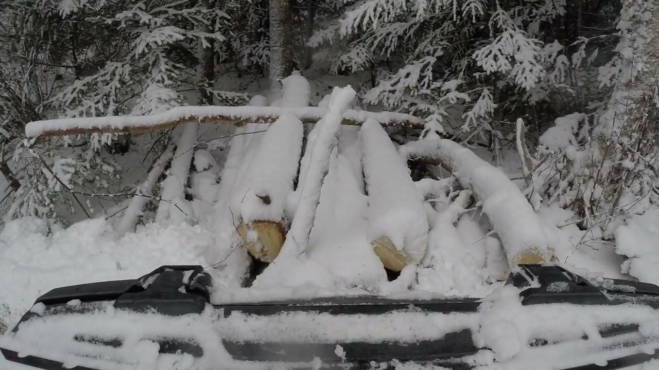 ￼Spread Eagle Newfoundland snow