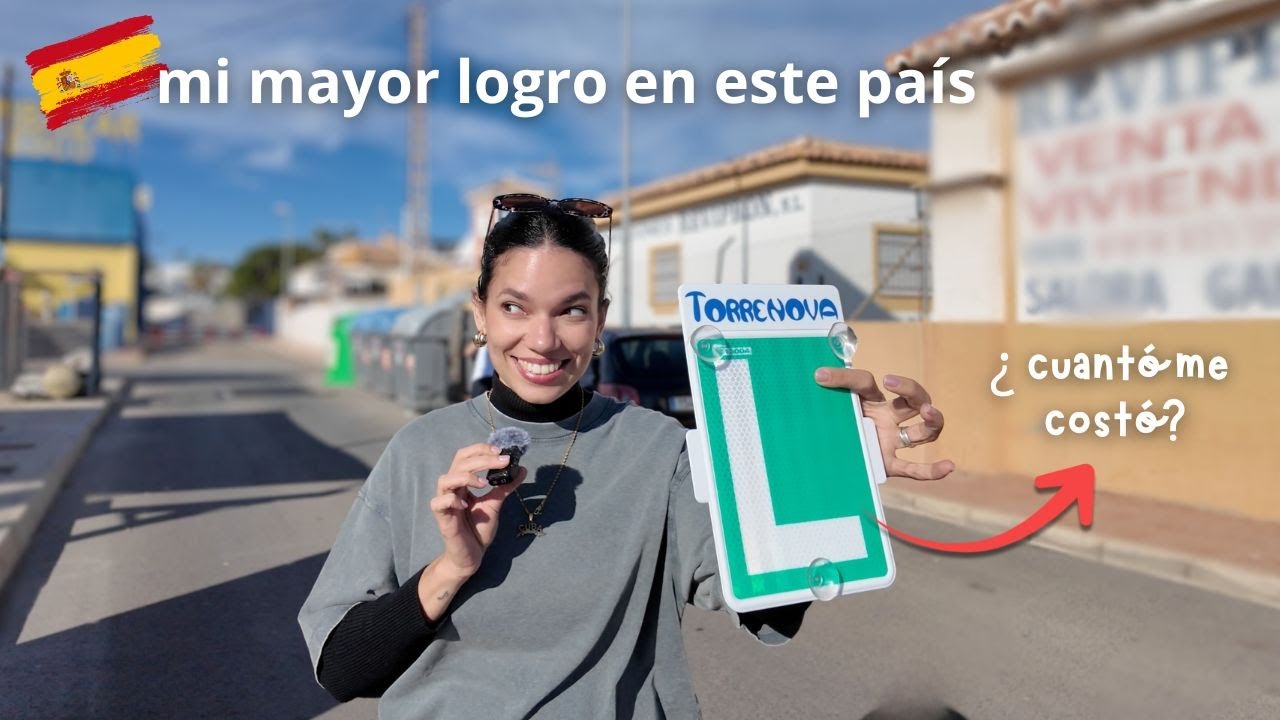 😱 acompañenme a estrenar mi LICENCIA 😭 por las carreteras de España 🇪🇸