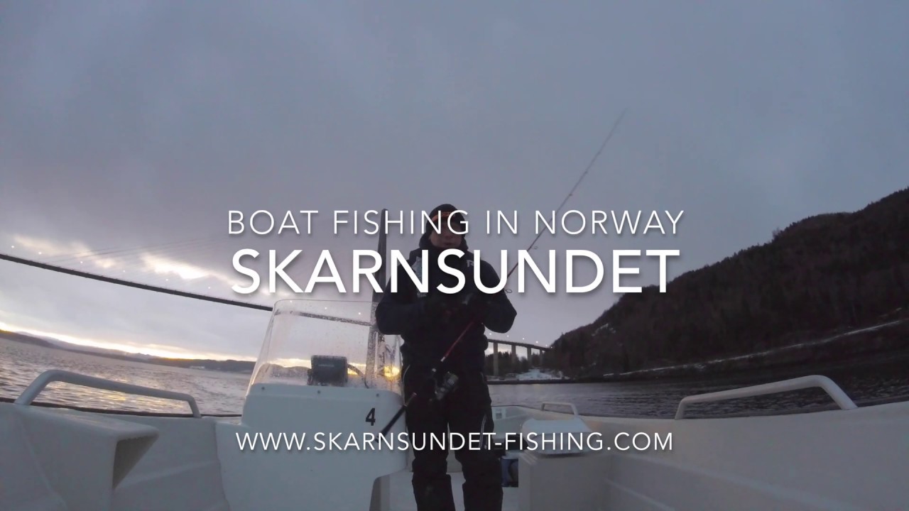 Boat fishing in Norway (Coal fish)