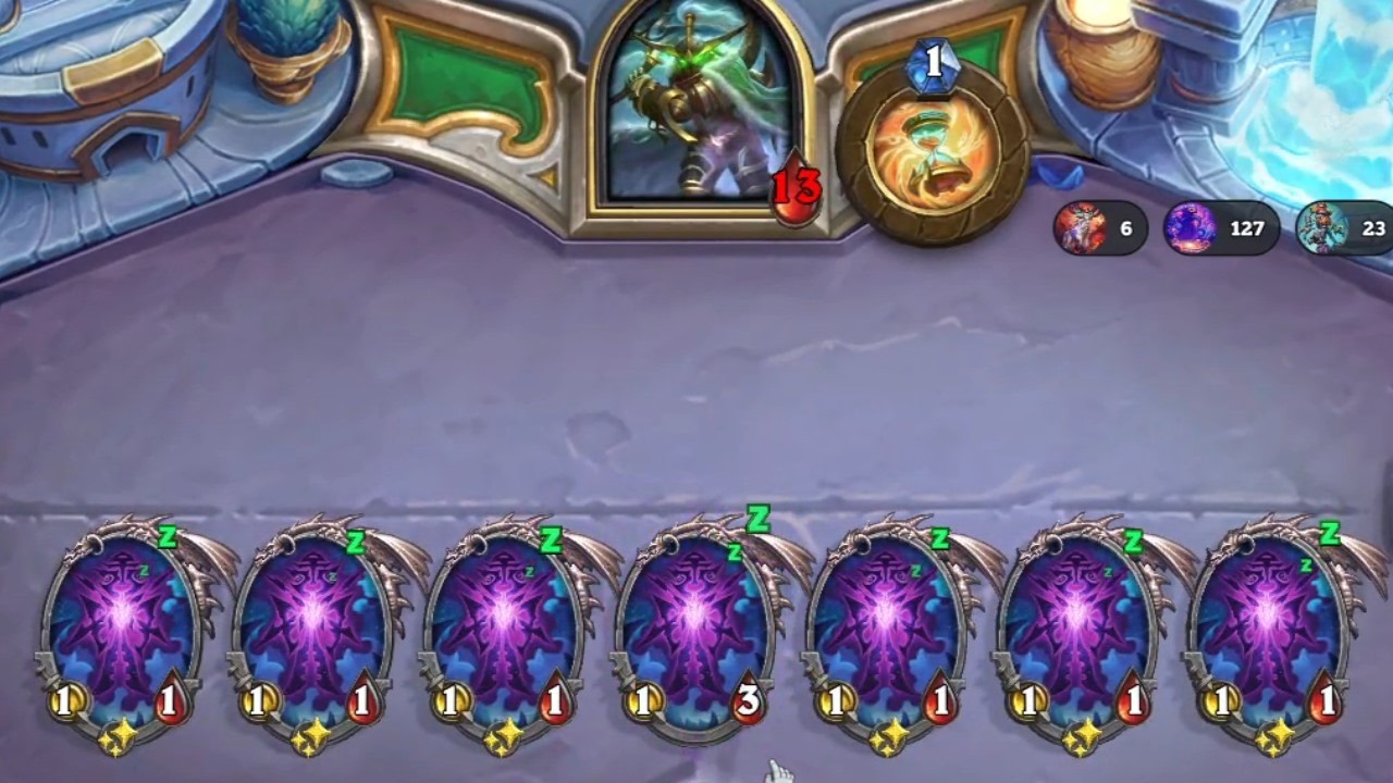 [하스스톤] 나는 정규에서 써먹어버려 - 정규 흑마 OTK
