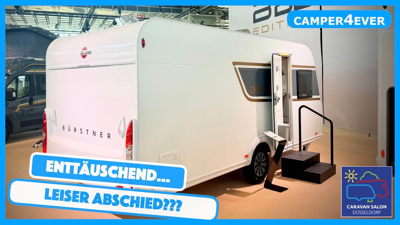 War´s das BÜRSTNER⁉️ Alles eingestellt und nur noch eine Wohnwagen Jubiläums - Baureihe