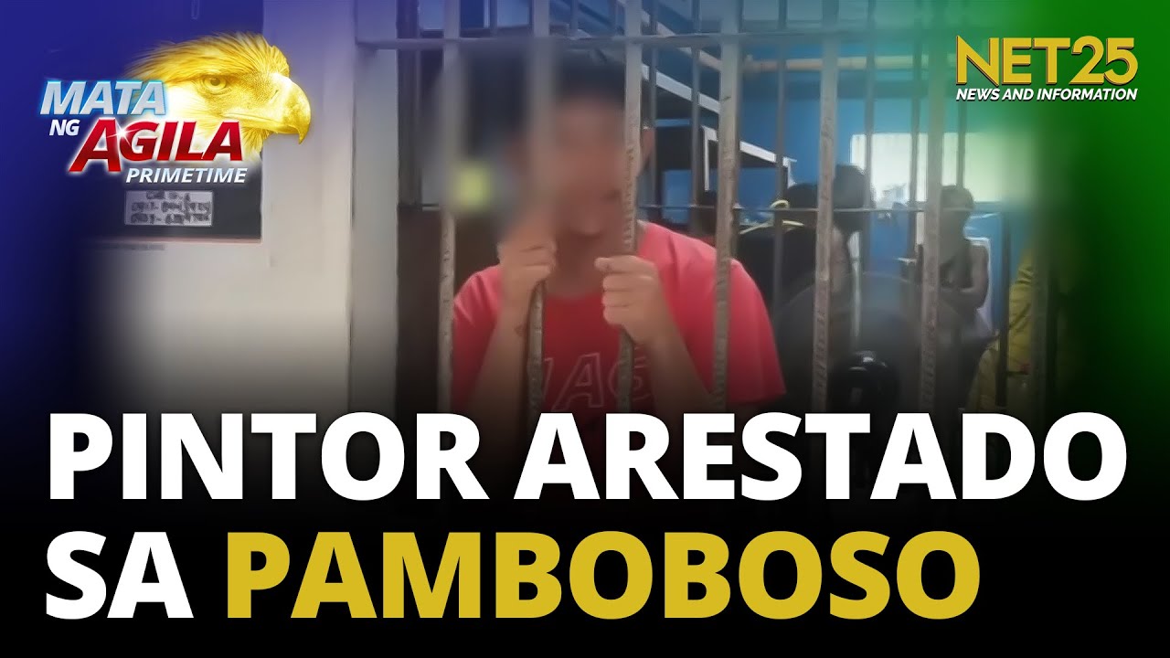 Pintor arestado sa pamboboso sa 14-anyos