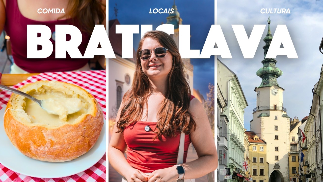 O Destino perfeito para um BATE e VOLTA! | BRATISLAVA