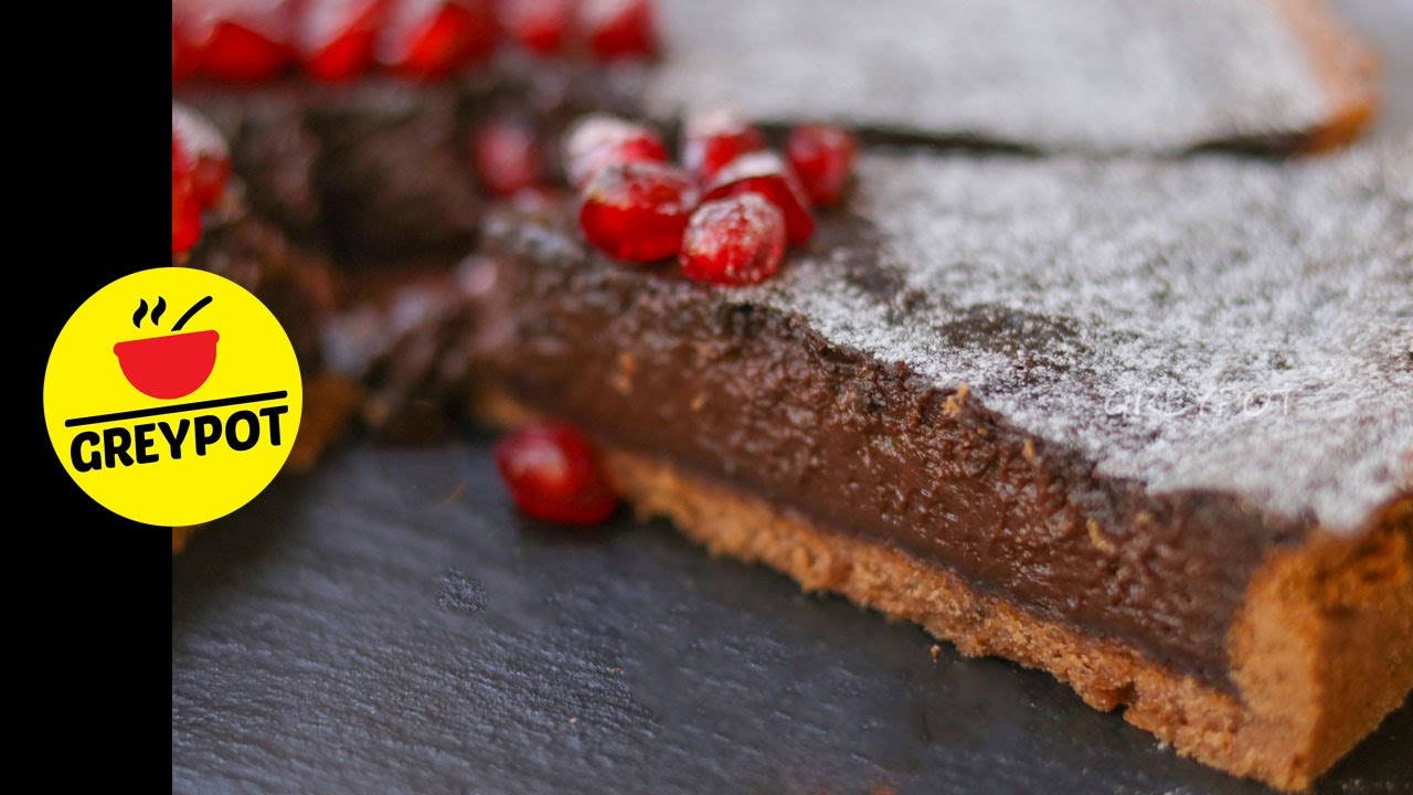 Baked Chocolate Tart | Chocolate Tart Shell