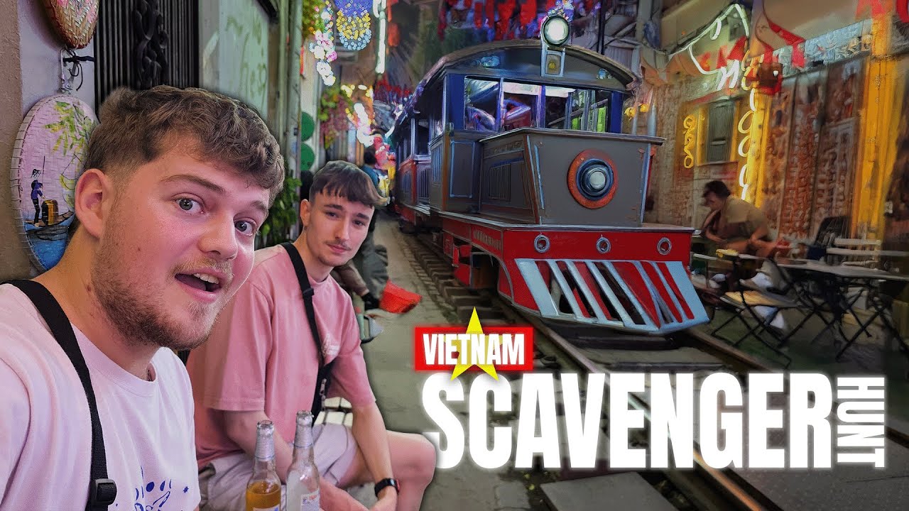 SCAVENGER HUNT in VIETNAM!!