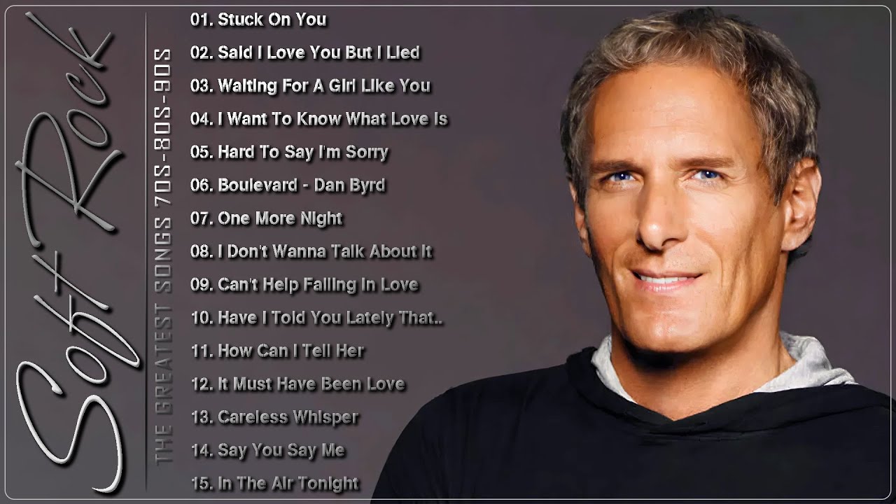 Michael Bolton, Phil Collins, Elton John, Lionel Richie, Foreigner 🎧 Old Love Songs 70s,80s,90s....