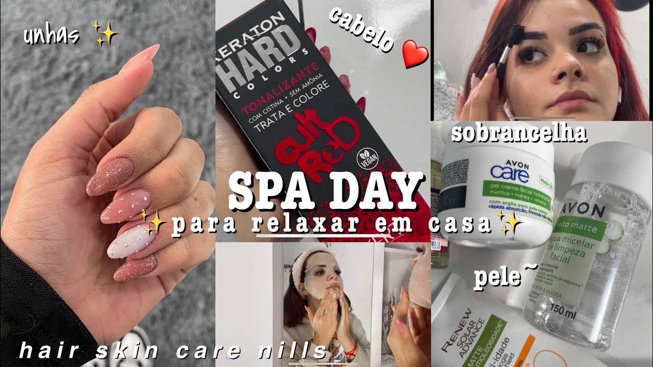 SPA DAY em casa ✨🌸 ~ relax