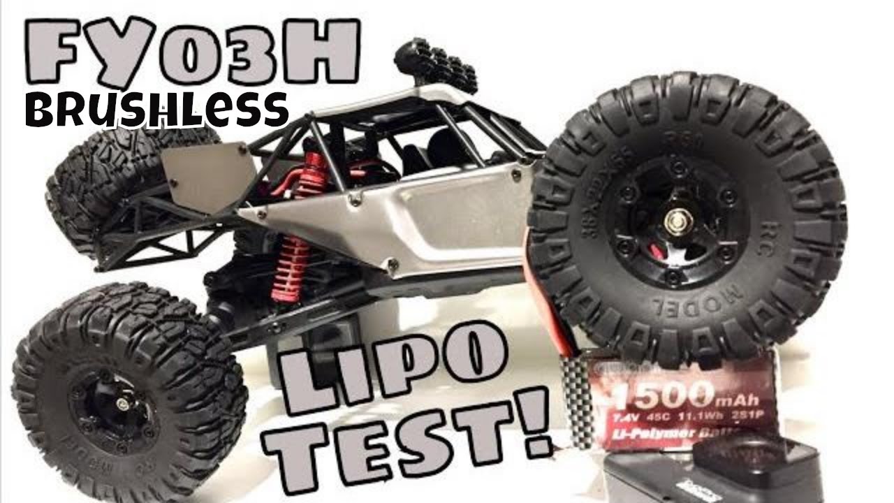 Feiyue FY03H Brushless, 2s Lipo test, speed run and teardown. Similar to the WLtoys 12428