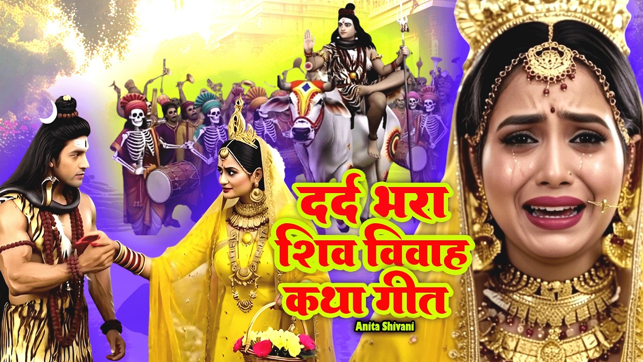 शंकर पार्वती पारंपरिक , दर्द भरा शिव चर्चा कथा होली गीत,  Shiv Charcha Holi Anita Shivani .