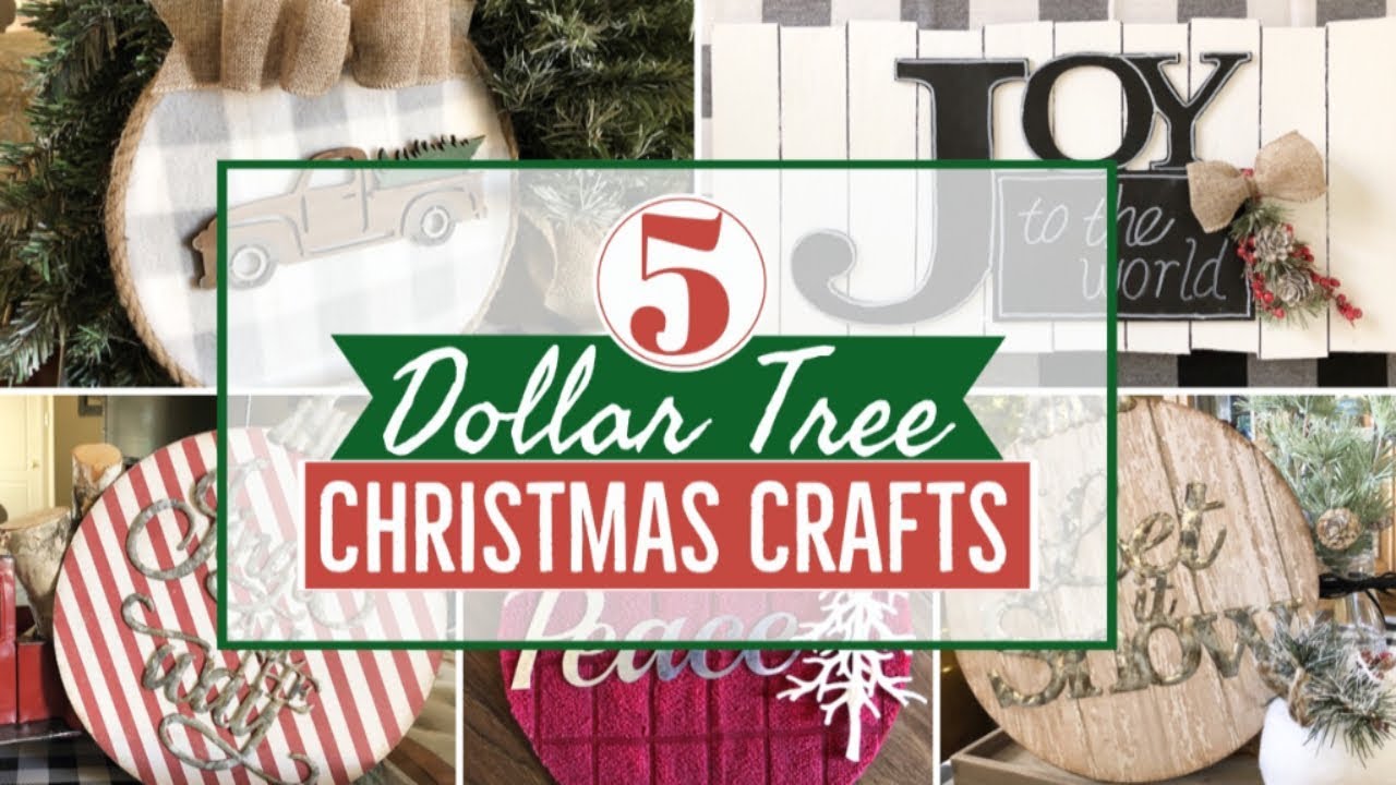 WOW! CHRISTMAS DIYS from DOLLAR TREE!!!!