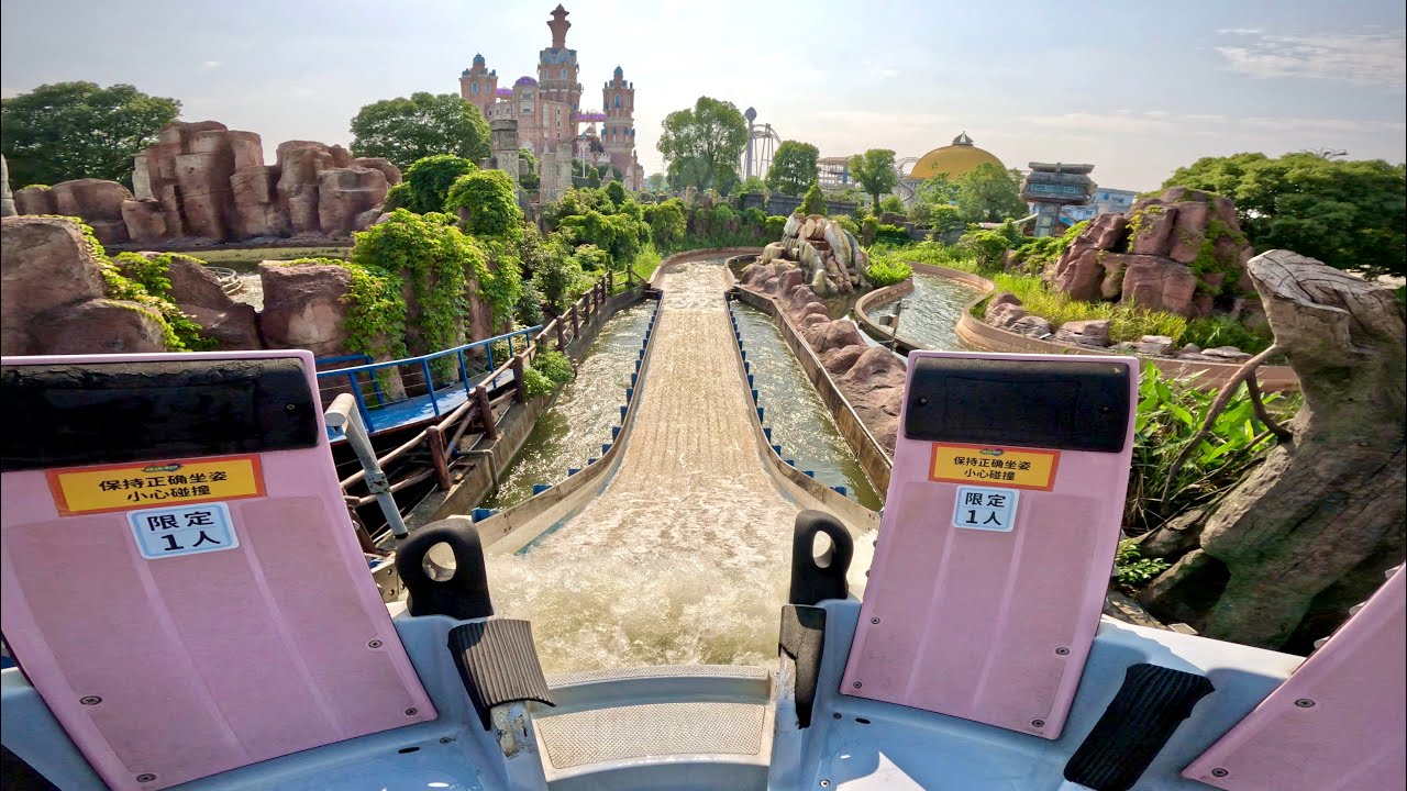 Rapid River 『峡谷漂流』 on-ride POV (乗船映像) / Oriental Neverland - Coldplay Kingdom (中国)