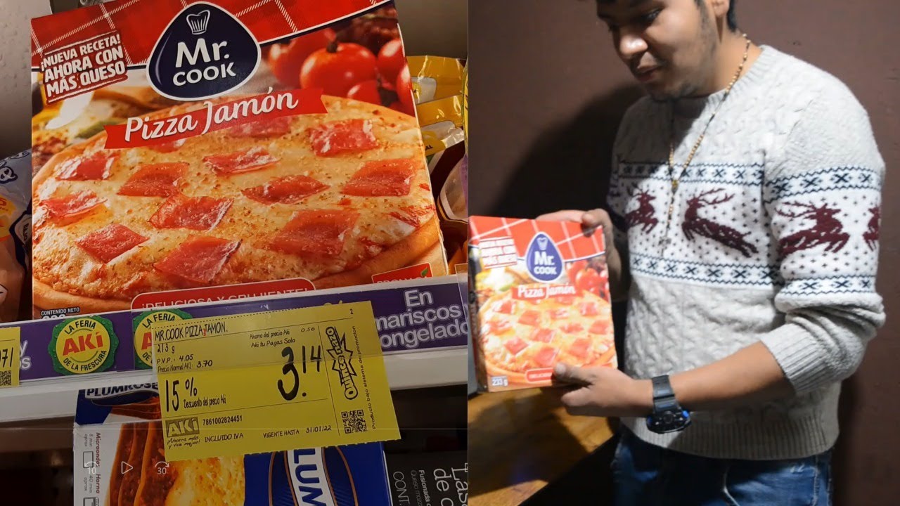 Probando pizza de microondas, o es mejor hacerla en casa 🤔?
