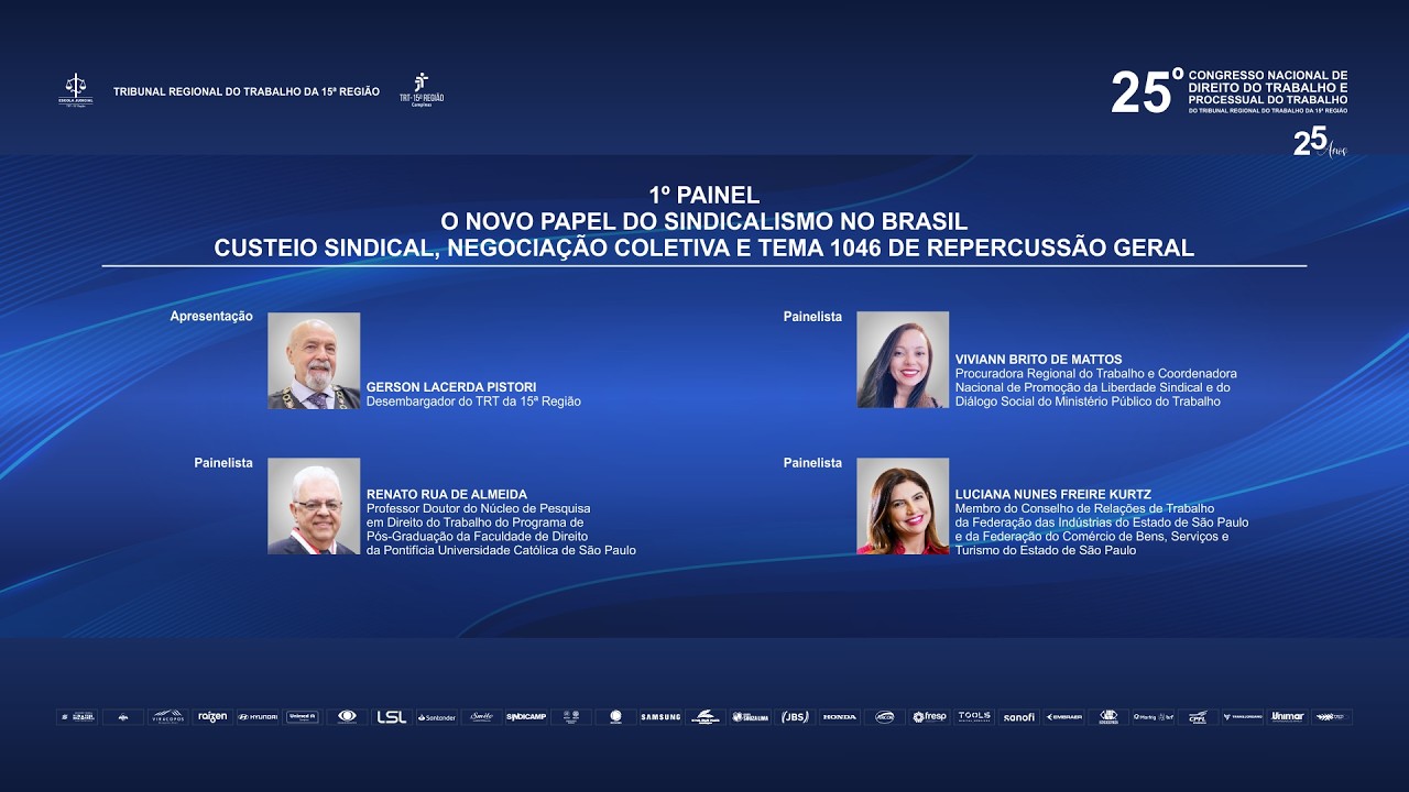 25º Congresso Nacional - 1º Painel (3/3) - (com acessibilidade)