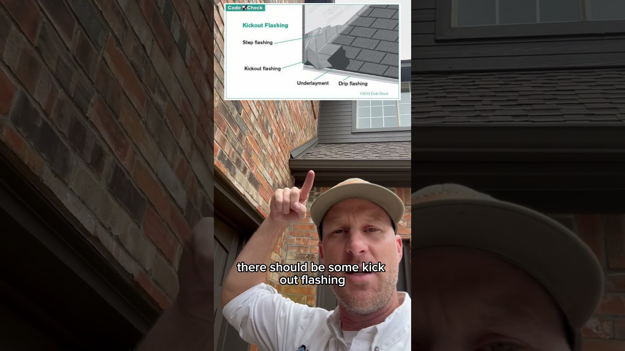 An easy fix - but annoying #dfwrealtor #dfwrealestate #homeinspection #roofing #fyp