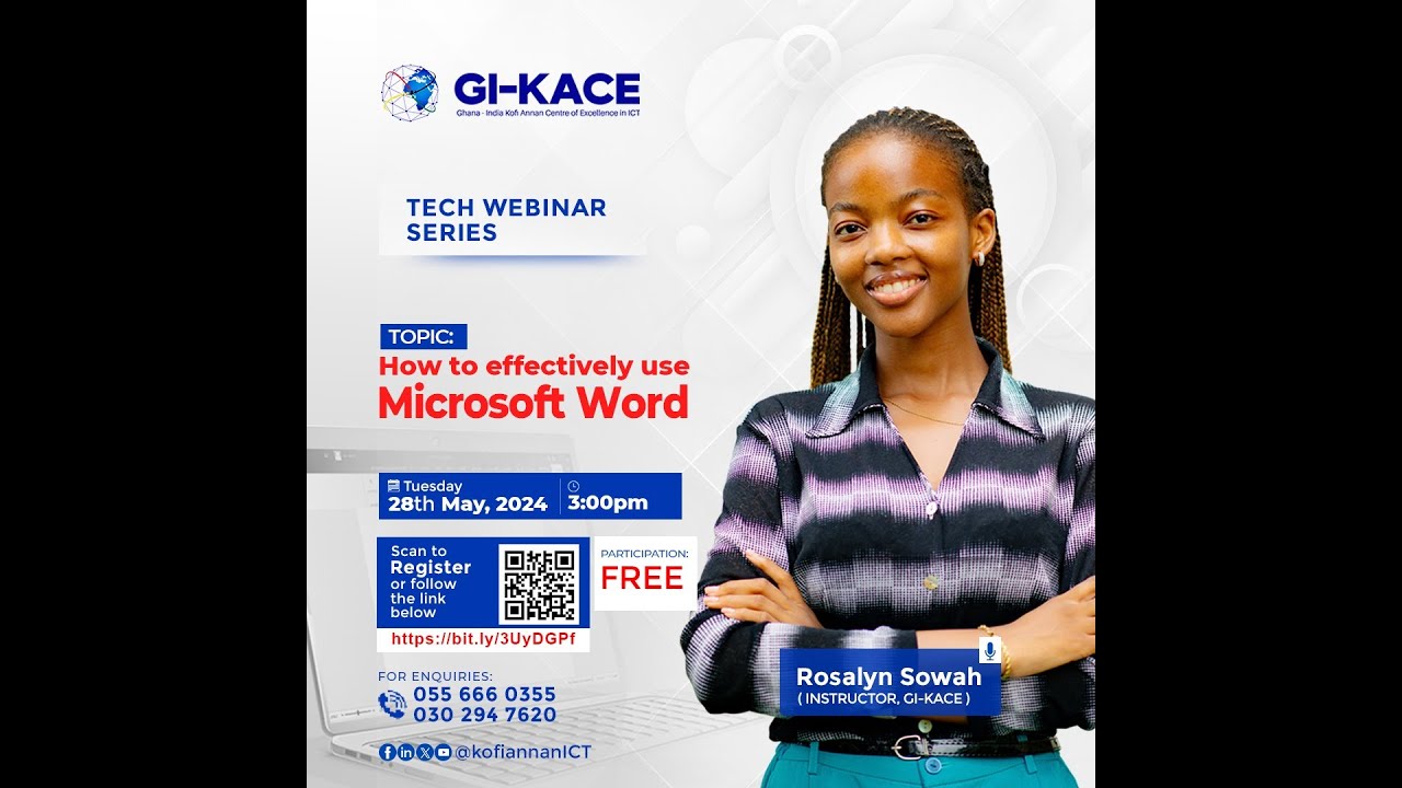 FREE TECH WEBINAR: HOW TO EFFECTIVELY USE MICROSOFT WORD