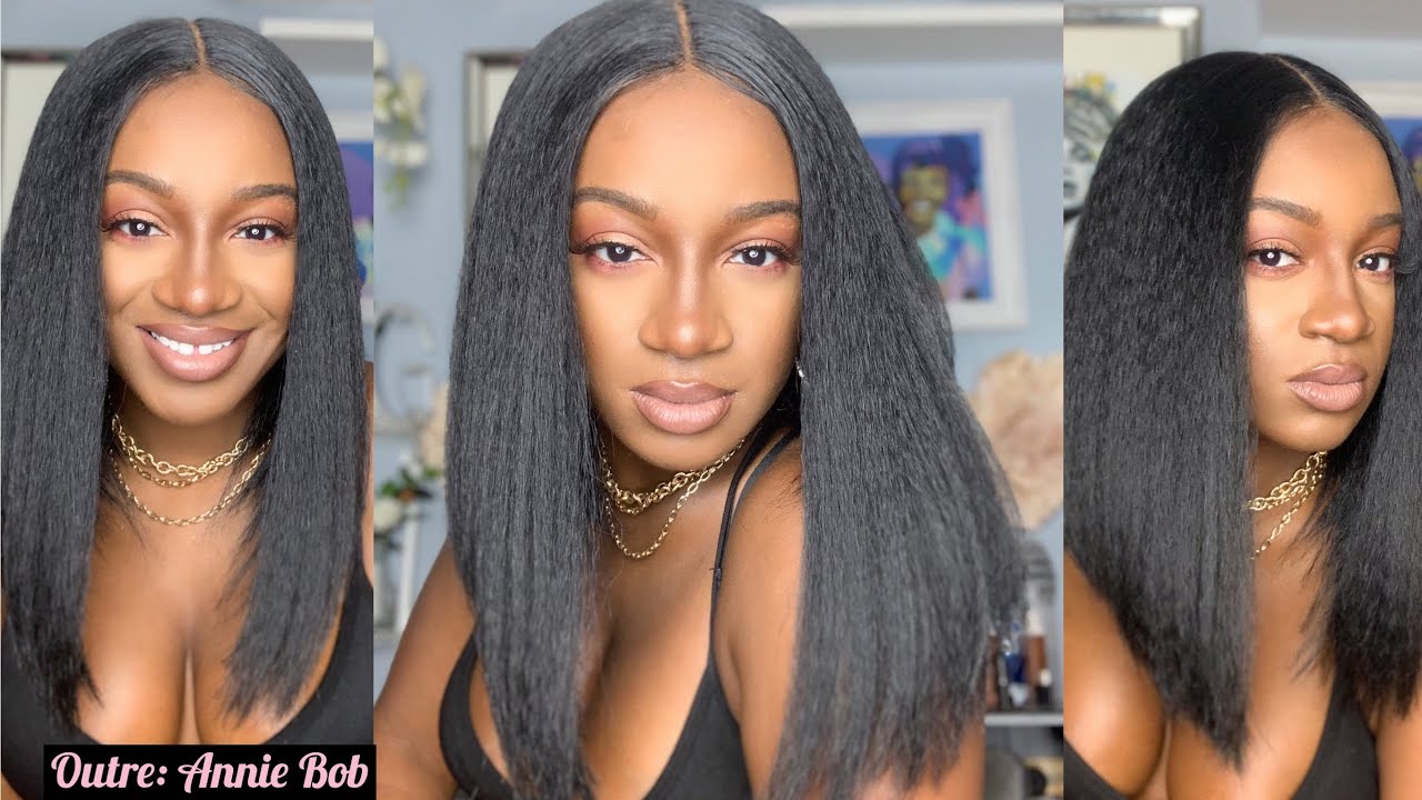 It Is Bob Season! Under $30 Pre Plucked Bob Wig ft.Outre Annie Bob 12”