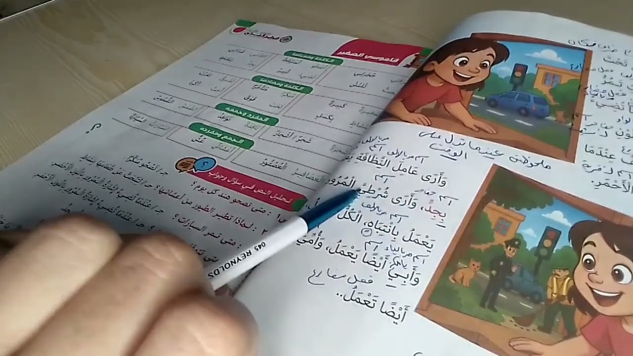 الترم الثاني لغة عربية 🌹للصف الاول الابتدائي 🌹درس نافذتي الصغيرة 🌹كتاب قطر الندى 🌹مع مس يسرا 