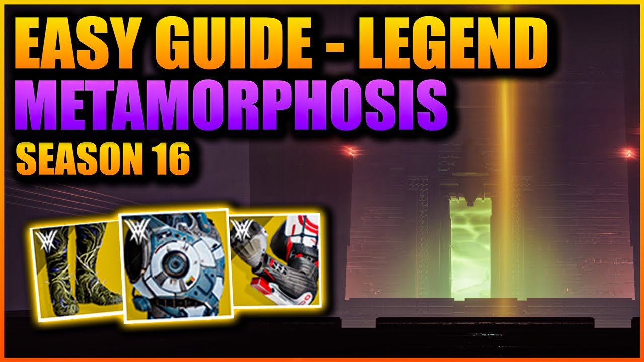 Destiny 2: EASY Solo Legend Metamorphosis Lost Sector Guide On ANY CLASS! (Witch Queen)