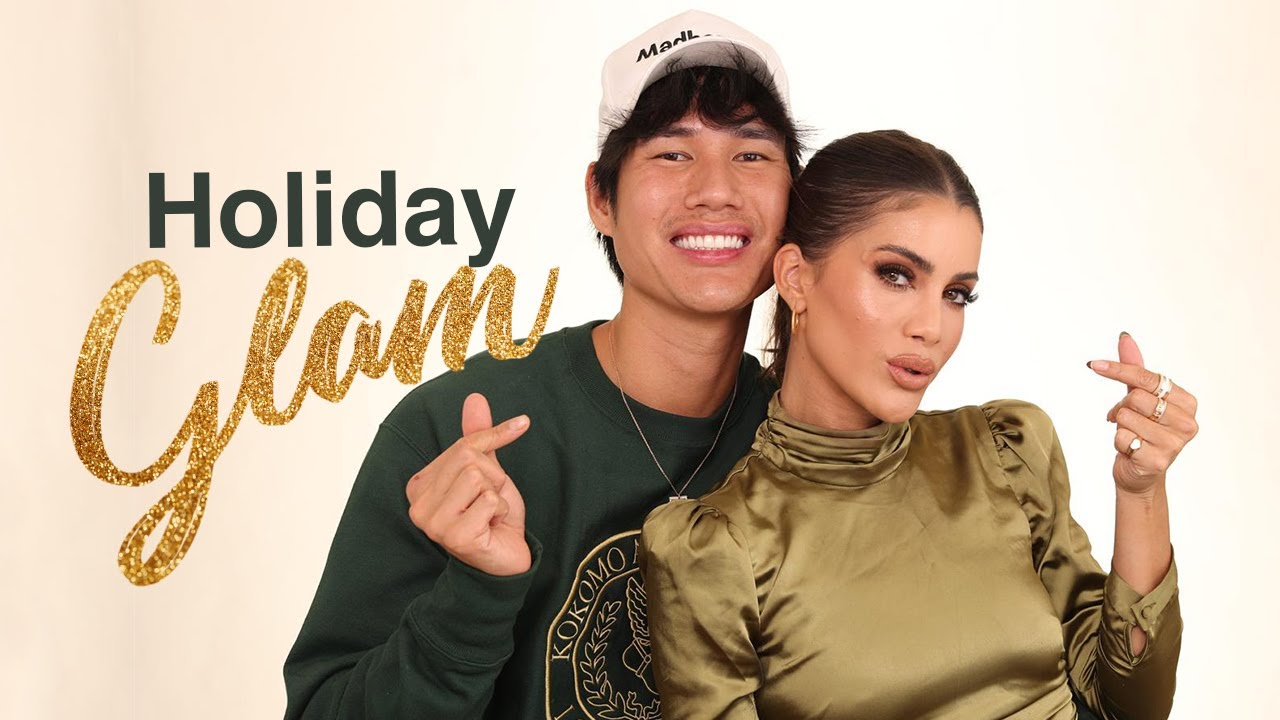 FESTIVE HOLIDAY GLAM with PATRICK TA!