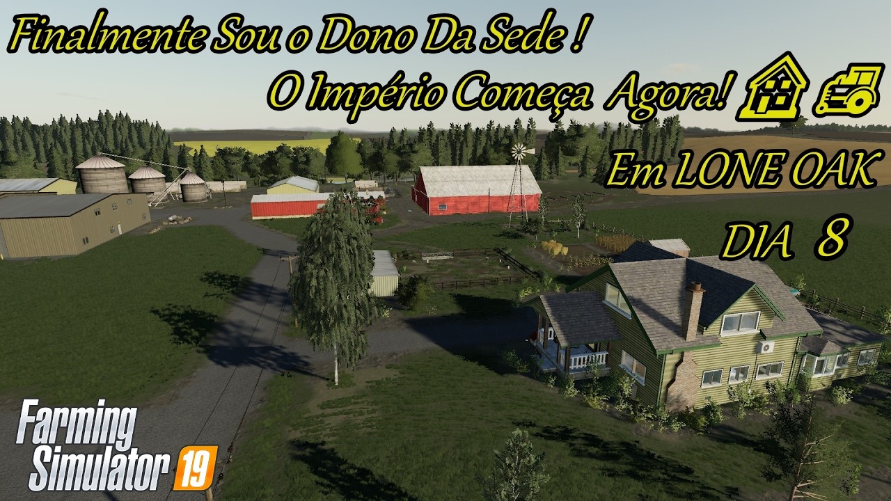 O DESAFIO COMEÇA: SOBREVIVENDO EM LONE OAK  #Ep.8  FS19